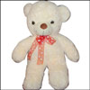Cream Color Teddy  - BST 13007 - Click here to View more details about this Product